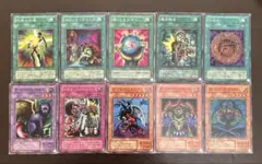 2888.遊戯王　デビルコメディアン　魔法除去　他字レアノーマル各5枚　2期
