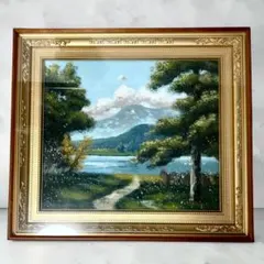 ♦️お勧め絵画 村田直美 肉筆 油彩 春風景画 美術品 F10号サイズ