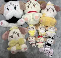 mikko スフレ ぬいぐるみ＆マスコット 10点セット