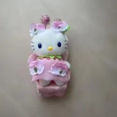 激レア　平成レトロ　Sanrio ハローキティ　フラワーフェアリー　携帯ケース