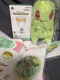 一番くじ ポケモン30周年記念 ぬいぐるみ グラス 3点セット - メルカリ