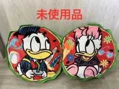 ドナルドダック デイジーダック スイカ型クッションのサムネイル