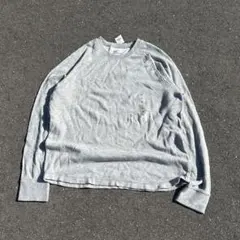 UpcycleLino 天竺長袖ビッグT グレー コンフェクト confect - メルカリ