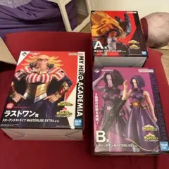 ヒロアカ　一番くじ　正義のかたち　フィギュア　3体セット