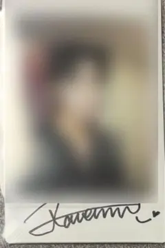 ソンガン 송강 サイン入りポラロイド チェキ - メルカリ