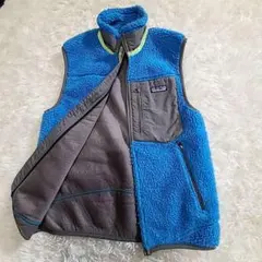 パタゴニア レトロX ブルー 23047FA11 フリースベスト 男女 鮮やか