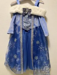 アナ雪　エルサ　リメイクドレス　110cmのサムネイル