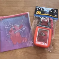 ピクサー1番くじ　G賞　レッサーパンダ　フィギュアカードフォルダー　ディズニー