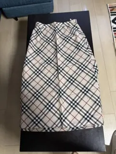 Burberry's チェック柄 キュロット Mサイズ Burberry チェック柄 キュロットパンツ - メルカリ