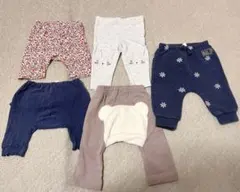 【70サイズ】ボトムス5点セット