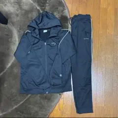CONVERSE フード付きジャージセット M ブラック