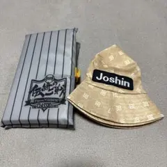 阪神タイガース　モノグラムハット　座席団　応援セット