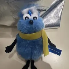 新品パペットスンスン　ぬいぐるみマスコット　winter ver.　黄色マフラー