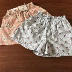 新品含　ユニクロ　ポール&ジョー　ショートパンツ　2種類まとめて　110cm