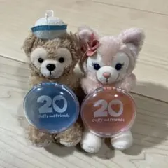 Duffy and Friends ぬいぐるみキーホルダー 20周年　ディズニー