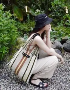 MARNI エクリュ ハンモックバッグ