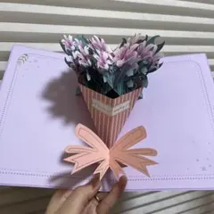 立体ポップアップグリーティングカード 誕生日カード メッセージカード 結婚祝い