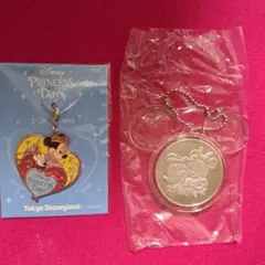 プリンセスデイズのチャーム＆リズムオブザワールドのキーホルダー