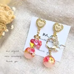 かすみ草レジン フラワージャラピ