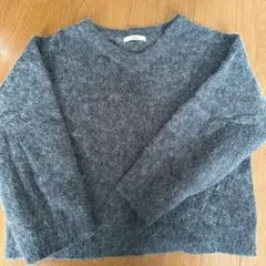 【美品】mystic vネック ショート丈　セーター　F