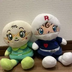 メロンパンナちゃん　ロールパンナちゃん　ぬいぐるみのサムネイル