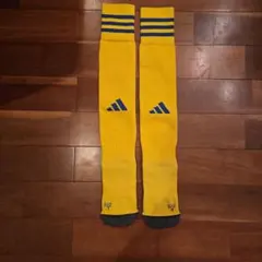 アディダス イエロー ストライプ ソックス