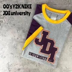 00's Y2K NIKE ナイキ JDI ラグラン袖　リンガーTシャツ 新品