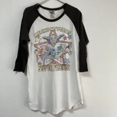 JUNK FOOD SUPER FRIENDS USA製 ラグランTシャツ Sのサムネイル