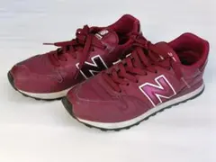 new balance 500 バーガンディ スニーカー24cm　ニューバランス