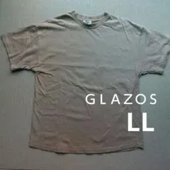 GLAZOSバッグプリント Tシャツ LL ベージュのサムネイル