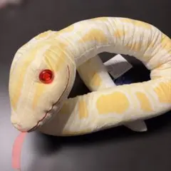 ふわふわ スネーク BIGぬいぐるみ ピンク - メルカリ
