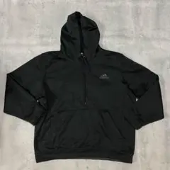 00s y2k adidas アディダス ポリ パーカー 黒