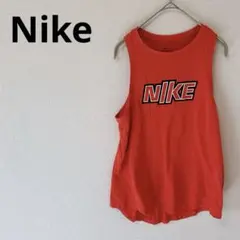 Nike DRI-FIT ナイキ　オレンジ　タンクトップ　ノースリーブ　夏服