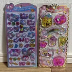 正規品　うるちゅるポップシール　キラキラウォーターinシール