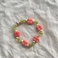 ビーズブレスレット　ハンドメイド　bracelet