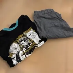 160センチ　鬼滅の刃　パジャマ長袖長ズボン　薄手