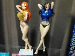 ワンピース CⅡ:FIGURE ナミ ロビン 水着 セット バンプレスト