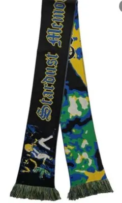 【希少】モンマルトルニューヨーク　マフラー　般若 Montmartre New York⬛︎モンマルトルニューヨーク⬛︎マフラー