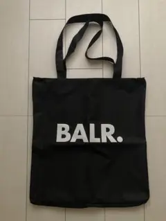 【美品】BALR. ブラック トートバッグ（大きめ）