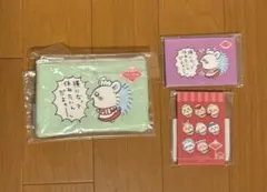 ちいかわ ちいかわレストラン ミニポーチ スクエアマグネット モモンガ 集合