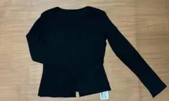 シンプル カットソー ブラック M