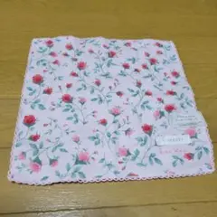 花柄ハンカチ