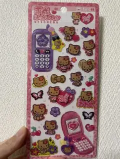 （正規品）平成はっぴーフォン　ハローキティ シール