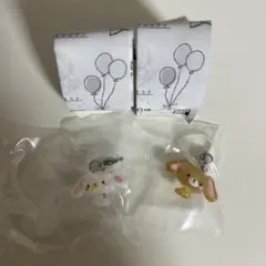 サンリオキャラクターズ ゆるっとめじるしアクセサリー しろうさ くろうさ ガチャ