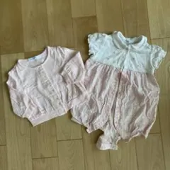 Familia カーディガンとワンピースセット 70のサムネイル