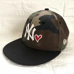 New Era Youth 9FIFTY NYロゴ子供用キャップ　帽子　迷彩柄