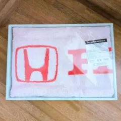 【新品・未使用】ホンダ✨HONDAロゴ入バスタオルレッド✨今治タオル❣️
