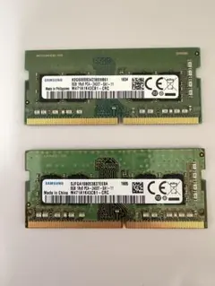Samsung DDR4 RAM 8GB 2枚セット - メルカリ