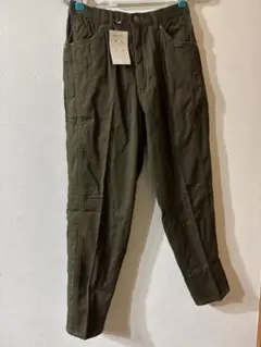 オリーブ色 ワークパンツ 66-70