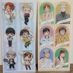 ヘタリア ラウンドワンコラボ 特典 2枚セット ROUND1